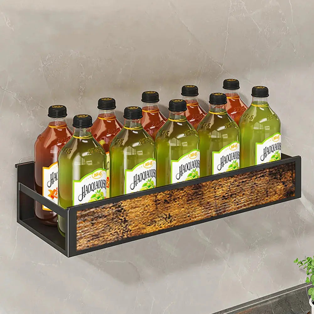 3 Piece Industrial Wall Mount Spice Rack
