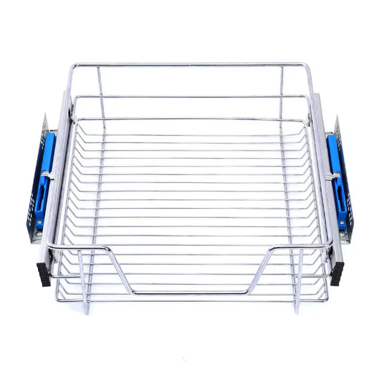Pull Out Wire Basket Kitchen Cupboard Drawer Furnish Wise