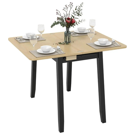 Extendable Folding Table Space-Saving Furnish Wise