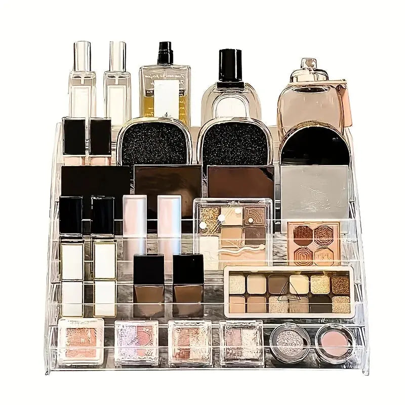 Elegant Acrylic Perfume & Cosmetic Organizer Furnish Wise