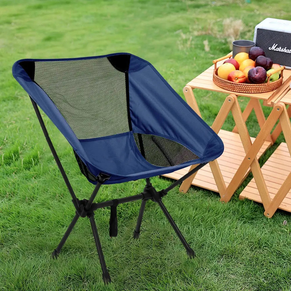 Portable Backrest Folding Camping Chair