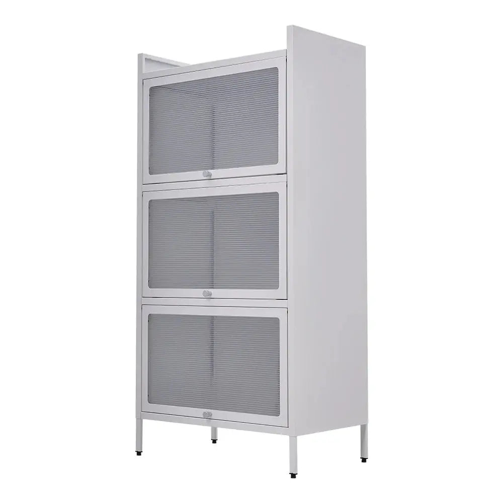 Vertical File Cabinet with 3 Shelves