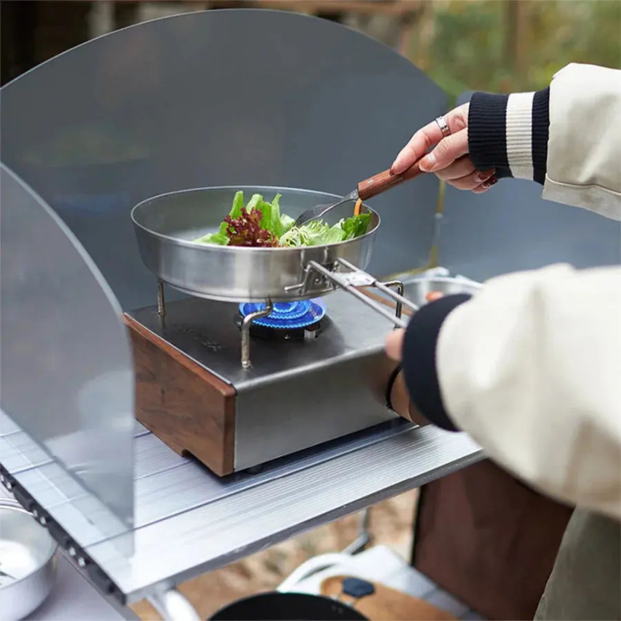 Outdoor Protable Camp Kitchen with Zippered Storage Furnish Wise