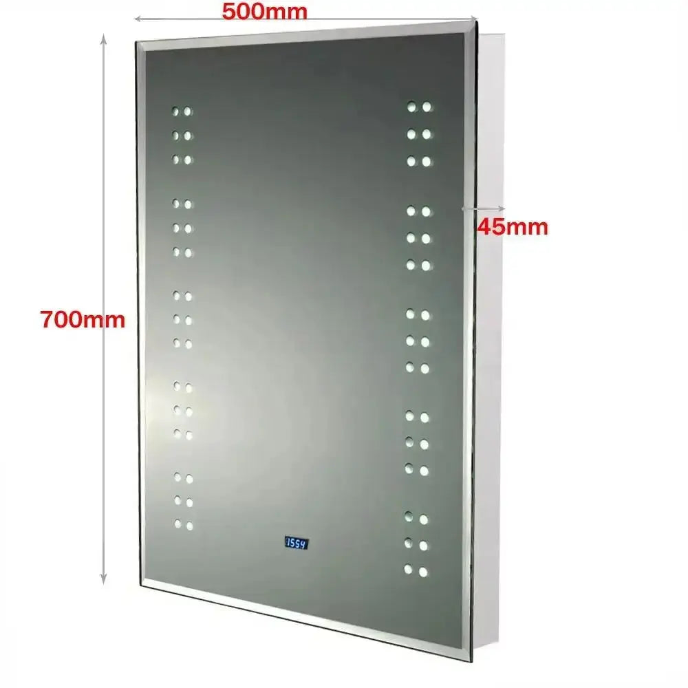 Illuminated LED Bathroom Mirror with Lights Furnish Wise