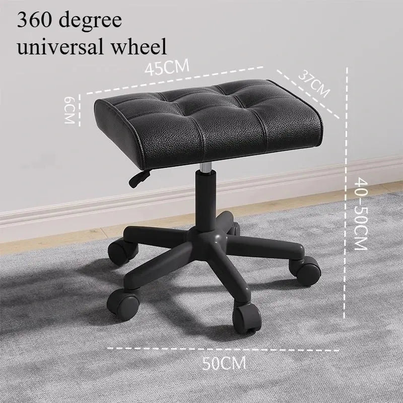 Adjustable Height Foot Rest for Office Chair, Under Desk Elevating Footstool with Memory Foam, Ergonomic Home Sofa Leg Rest Furnish Wise