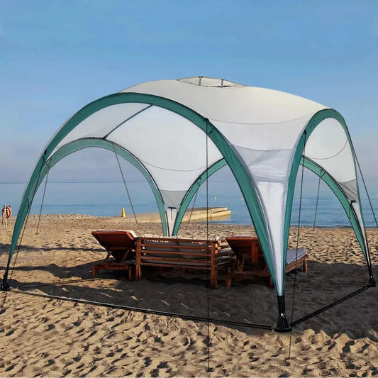 3x3m Grey Outdoor Garden Waterproof Tent Furnish Wise