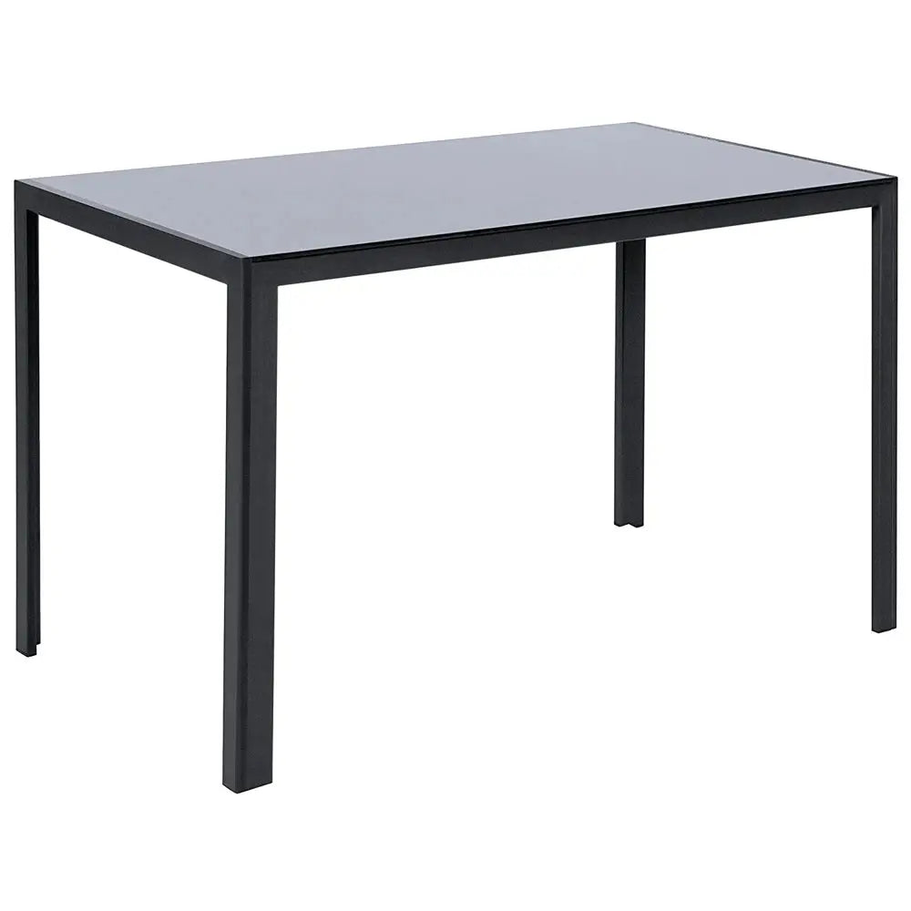 Black Glass Dining Coffee Table