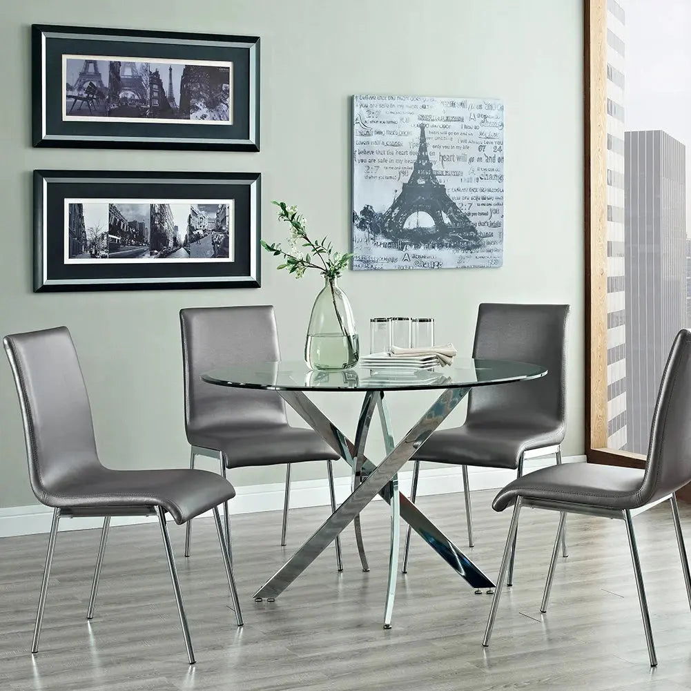 Stylish Tempered Glass Coffee Table Furnish Wise