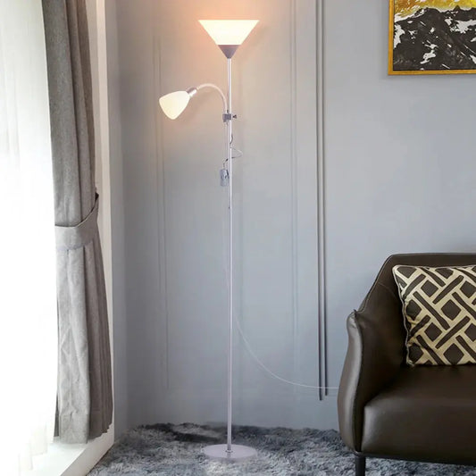 Mother and Child Adjustable Floor Reading Lamp Furnish Wise