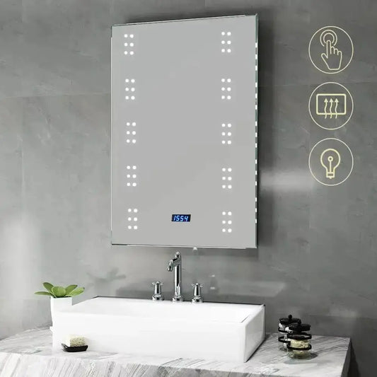 Illuminated LED Bathroom Mirror with Lights