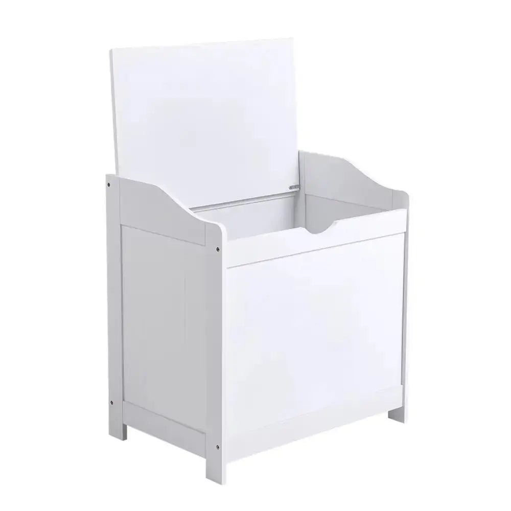 Wooden White Large Capacity Toy Storage Box