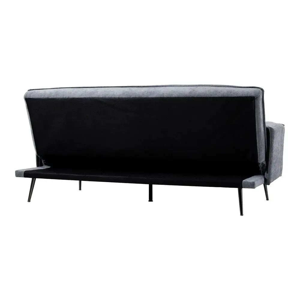 3-Seater Contemporary Convertible Sofa Bed with 2 Pillows Furnish Wise