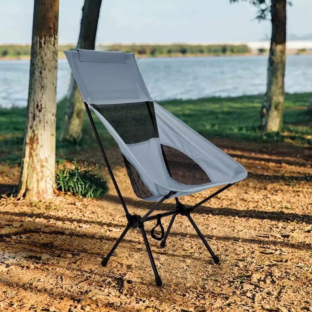 Portable Backrest Folding Camping Chair