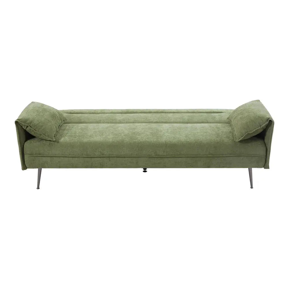 3-Seater Contemporary Convertible Sofa Bed with 2 Pillows Furnish Wise