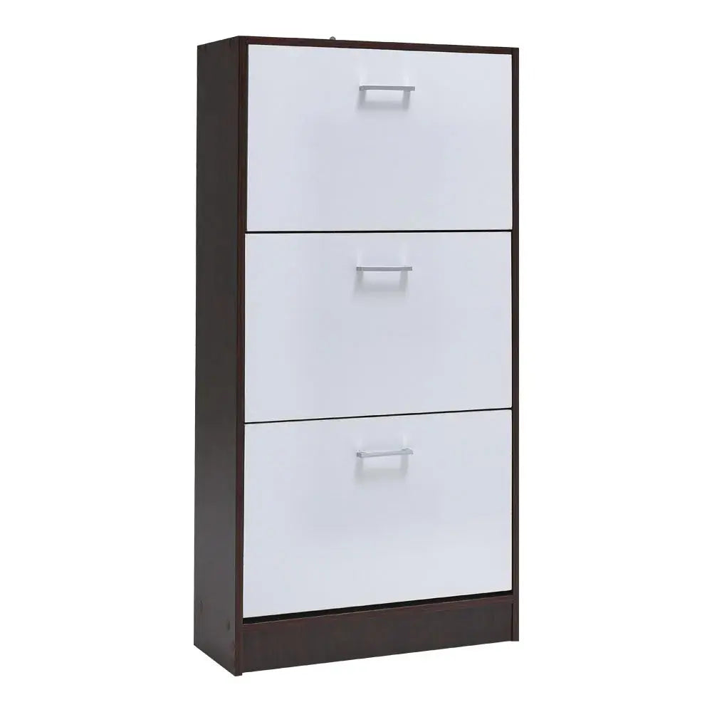 3 Layer Wooden Dump Drawers Shoe Shelves