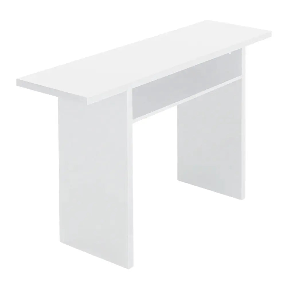 120cm White Wall Fixed Desk