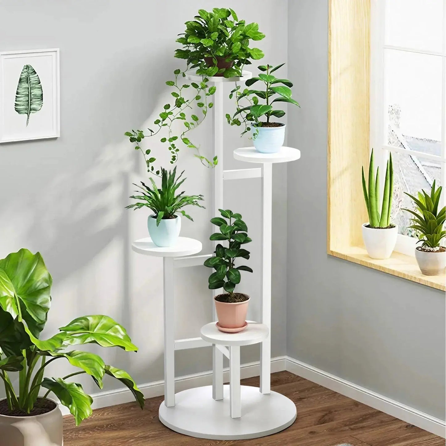 Tiered Flower Stand Plant Display