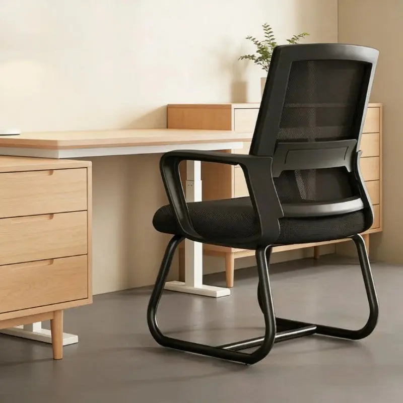 Ergonomic Mesh Office Chair - Breathable Computer Desk Chair with Lumbar Support, Height for Home & Dormitory Furnish Wise