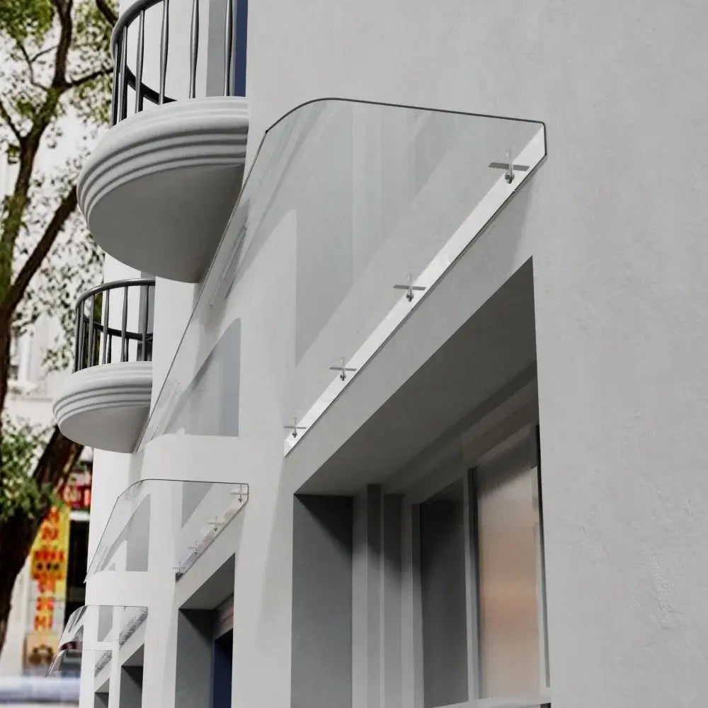 Garden Sanctuary Transparent Window Door Awning Canopy