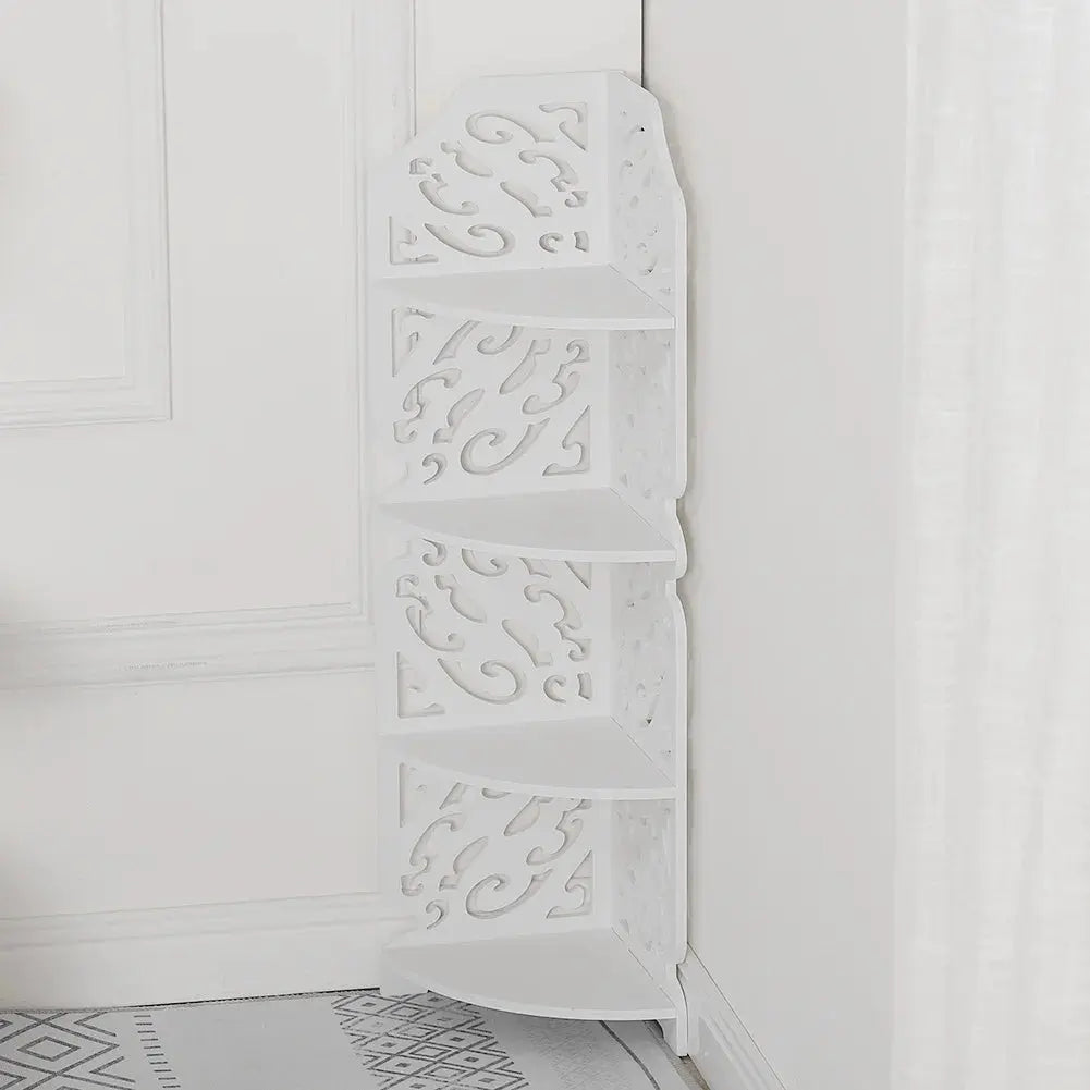 4 Tier Bookshelf Storage Unit Stand