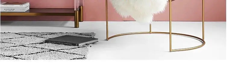 Creative Hollow Out Golden Luxury Armchair Furnish Wise