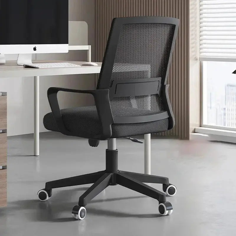 Height-Adjustable Recliner Chair - Ergonomic Rocking Office Chair with Wheels, Multi-Purpose Armchair for Living Room Furnish Wise