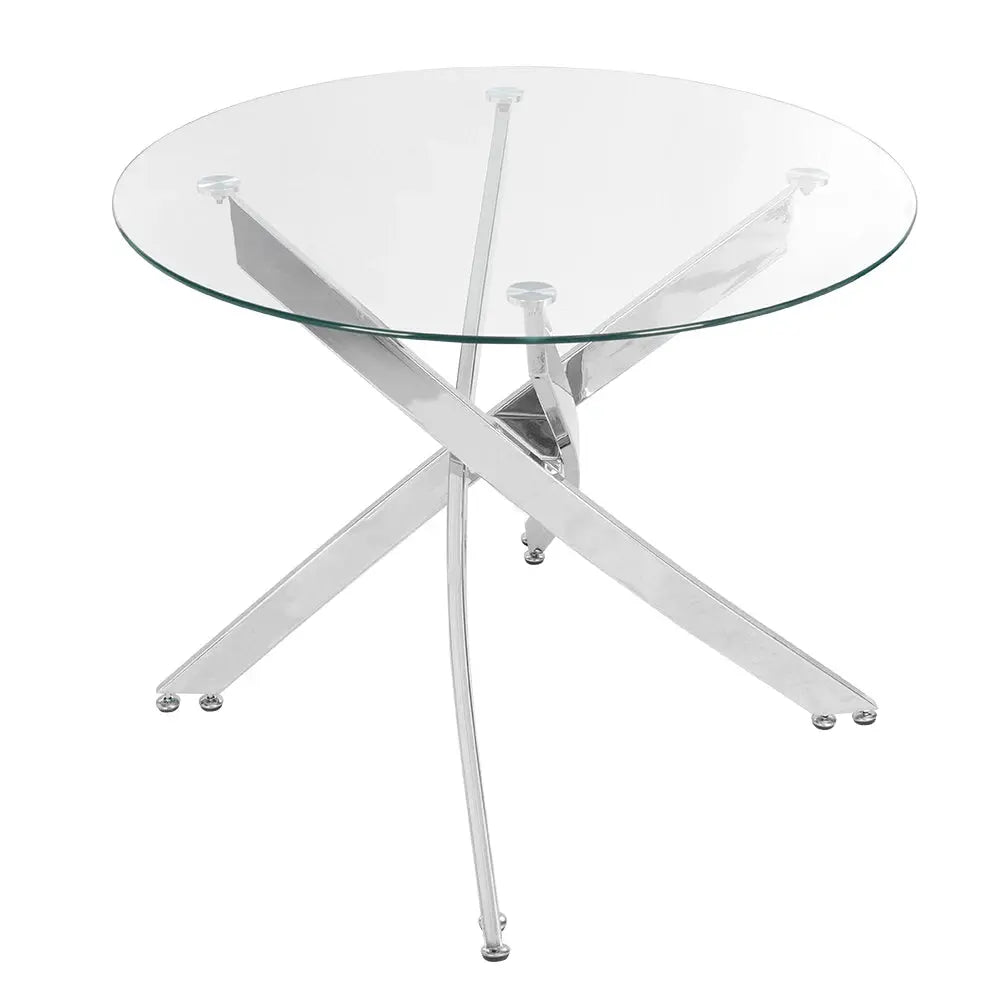 Stylish Tempered Glass Coffee Table Furnish Wise
