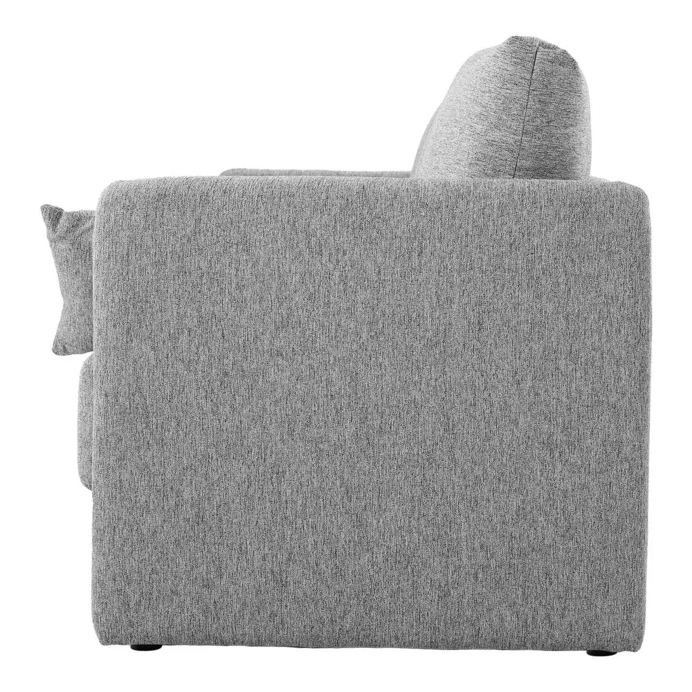 3-Seater Folding Sofa Bed with 2 Pillows Furnish Wise