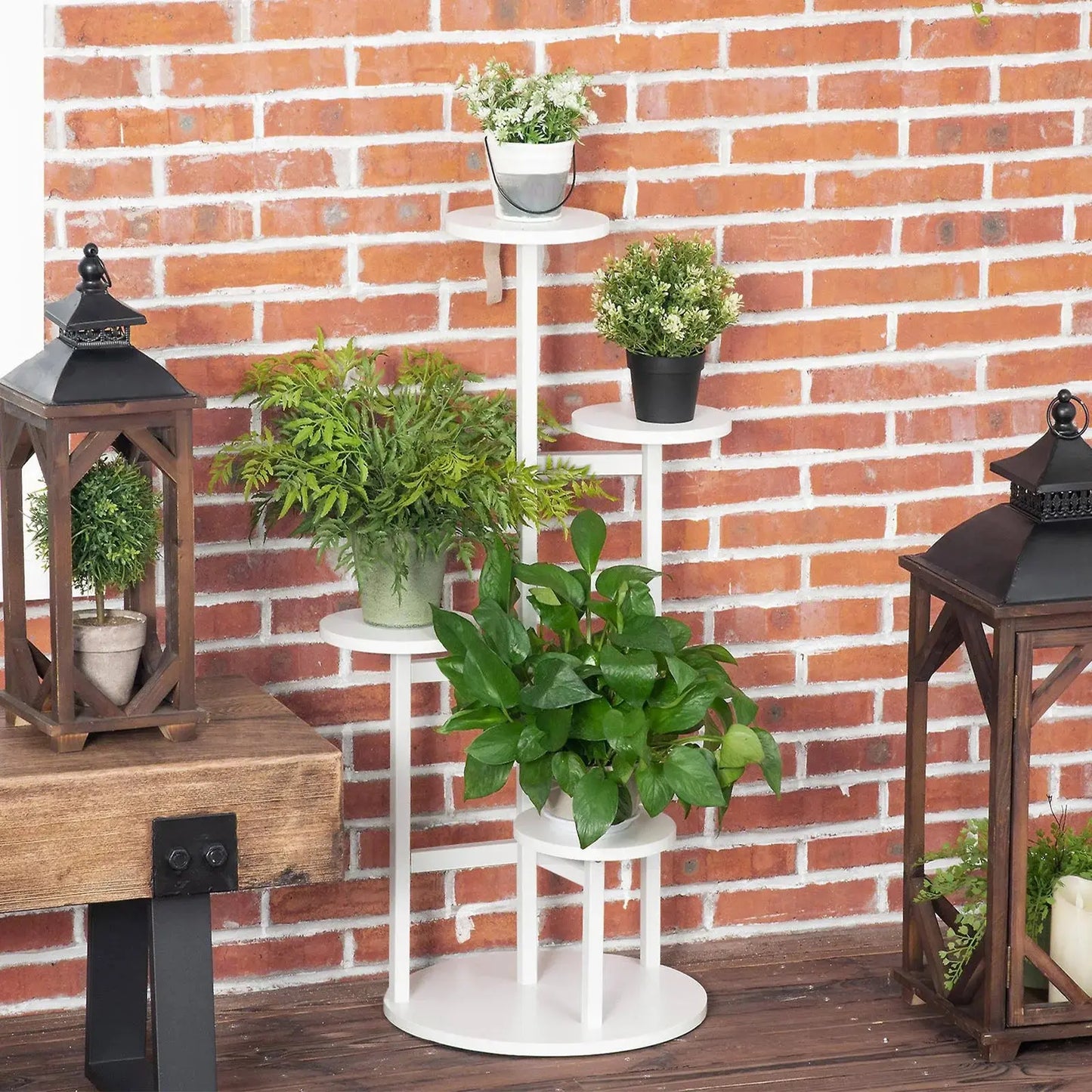 Tiered Flower Stand Plant Display