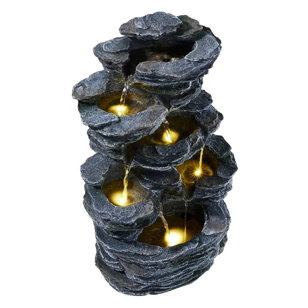 Outdoor Solar-Powered Water Fountain Decor Energy-efficient and Eco-friendly