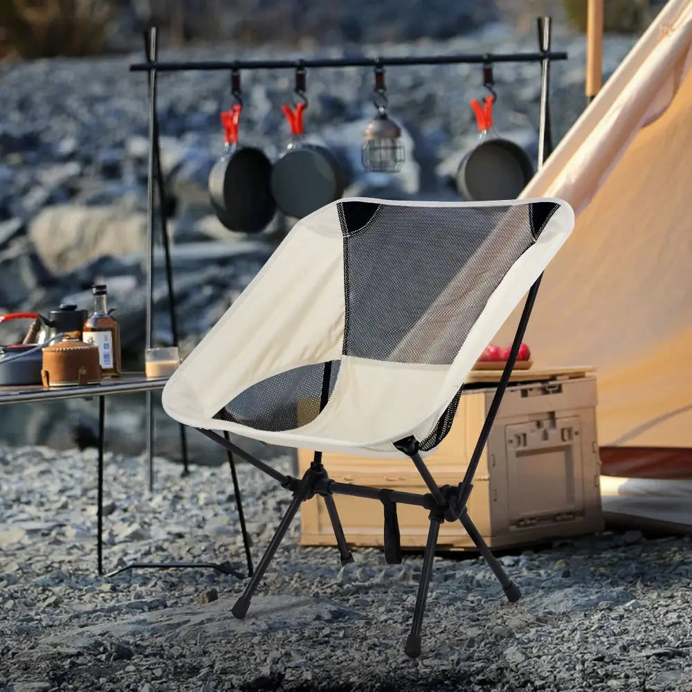 Portable Backrest Folding Camping Chair
