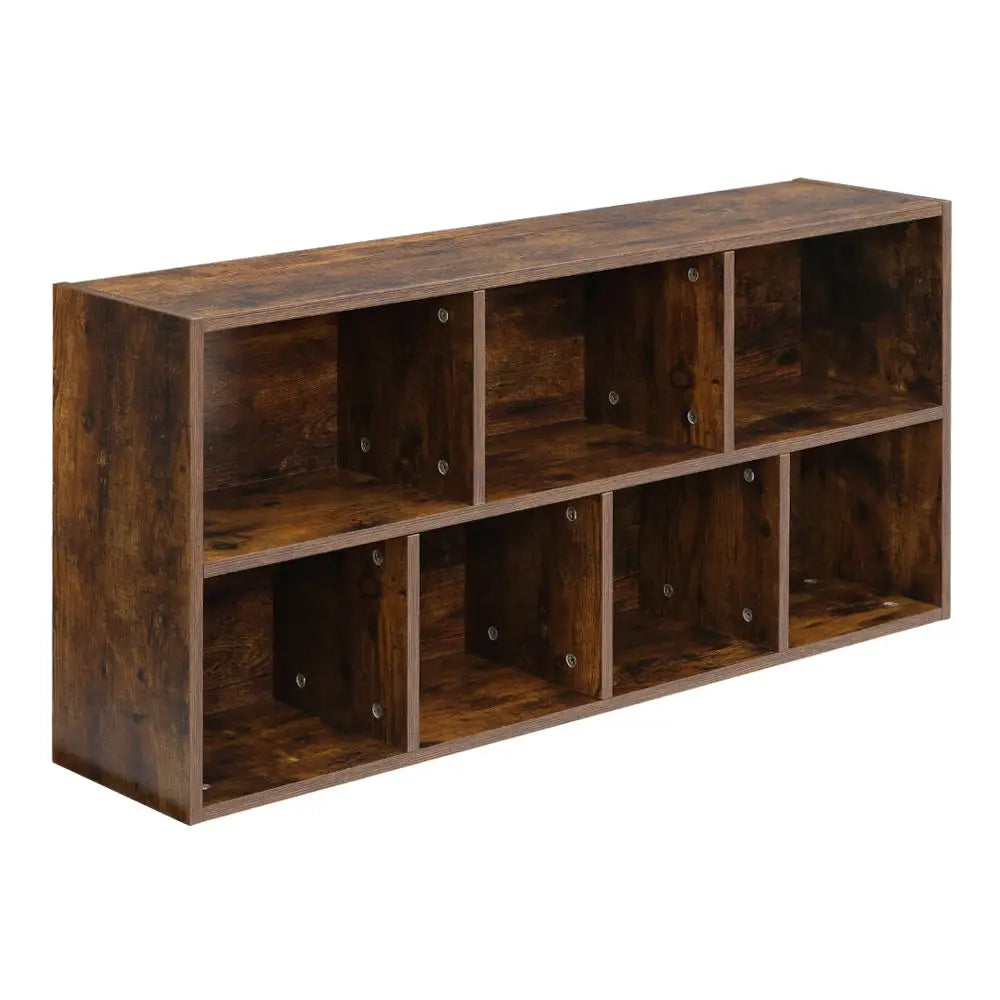 Cube Wooden Bookcase Organiser Shelving Unit