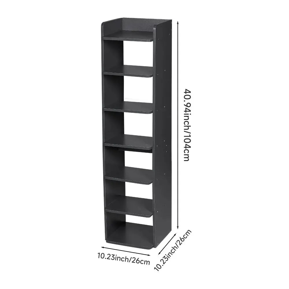 Multi-Tier Narrow Tall Shoes Rack for Entryway