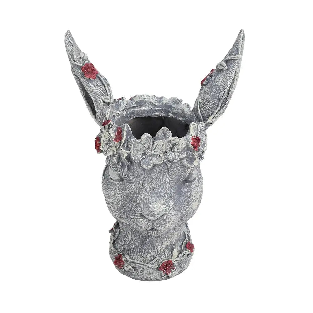 Rabbit Resin Animal Statue Hare Figurine Ornament
