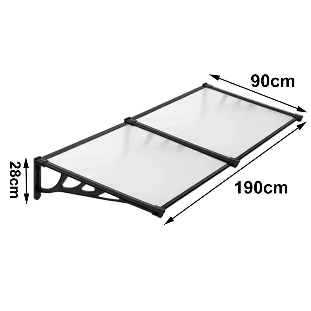 Door Window UV-resistant Water Resistant Awning Canopy Rain Cover