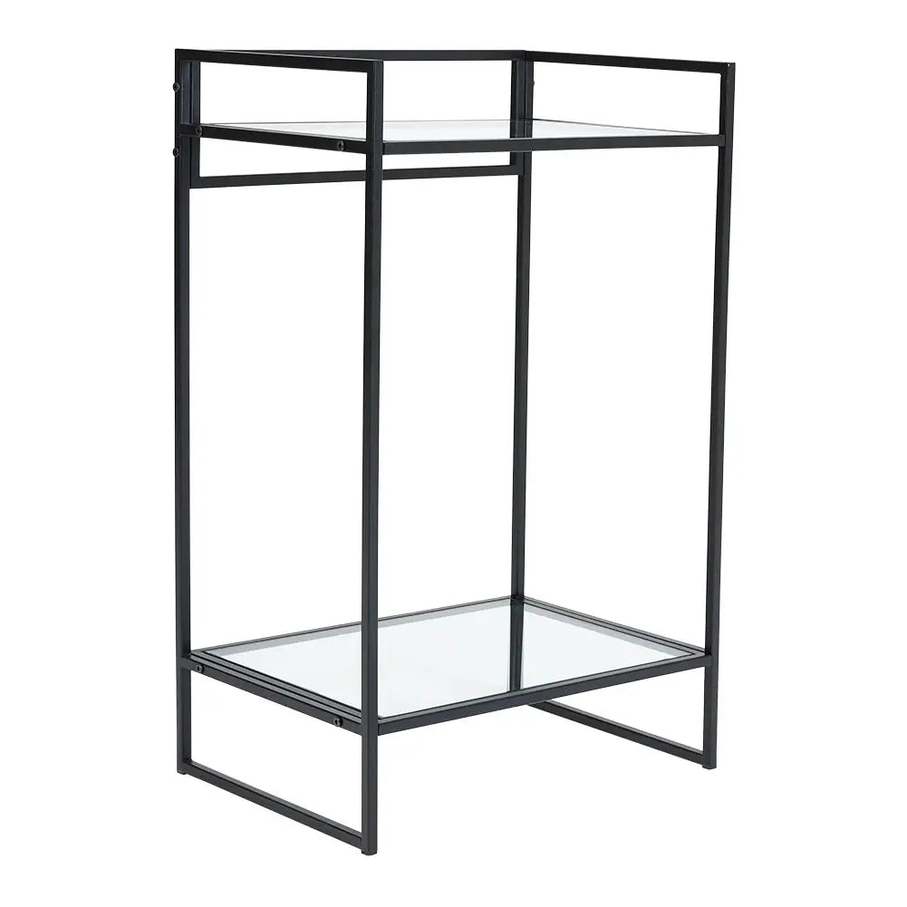 Tempered Glass Side Table Coffee Table Furnish Wise